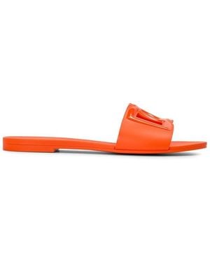 Dolce & Gabbana Slide Sandals - Orange