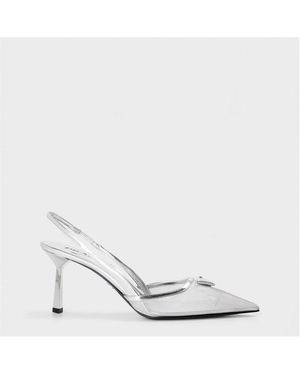 Prada Mesh Slingbacks - White