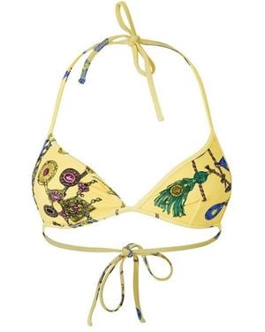 Versace Simple Swimsuit - Metallic