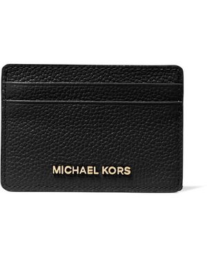 MICHAEL Michael Kors Jet Card Holder - Black