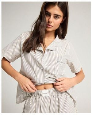 Nudea Short Pj Set - Grey