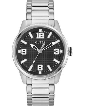 Guess Varsity Analogue Quartz Watch - Metallic