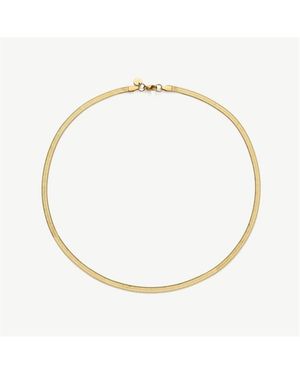 D.Louise Snake Chain Necklace - Metallic
