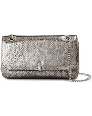 Vivienne Westwood Viv Chain Crossbody Bag - Grey