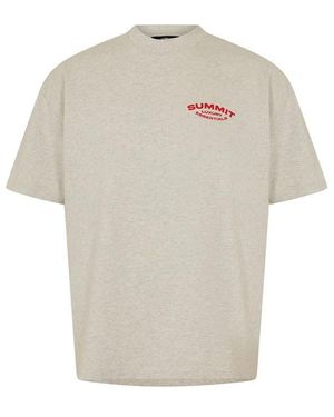 Summit Lux Essentials Oversized Fit T-Shirt - White
