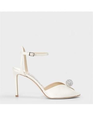 Jimmy Choo Sacora 85 Sandals - Metallic