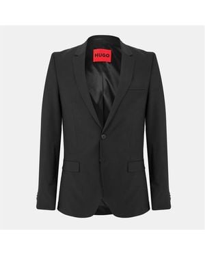 HUGO Hesten Tailored Fit Suit - Black