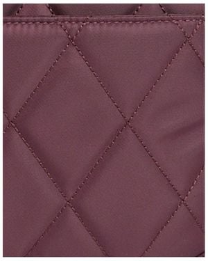 Barbour Quilted Crossbody Bag - Purple