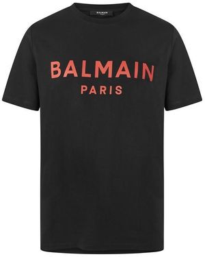 Balmain Lg Tee Sn64 - Black