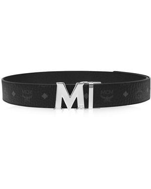 MCM Claus Reversible Belt - Black