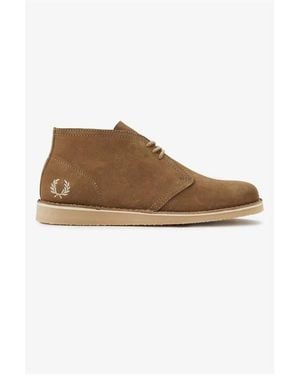 Fred Perry Hawley Chukka Boots - Brown