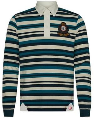 Gieves & Hawkes Rugby Polo Shirt - Blue