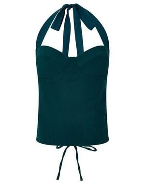 Mars the Label Zadie Corset Top - Green