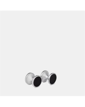 HUGO Tokeep Round Cufflinks - Black