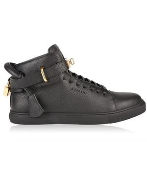 Buscemi 100Mm High Top Trainers - Black