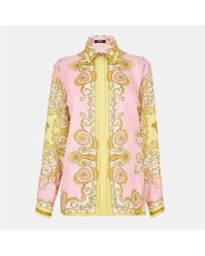 Versace Silk Shirt - Pink