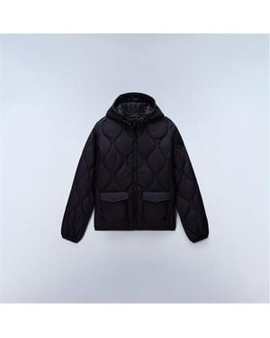 Napapijri Napa Shorts Puffer Jacket - Blue