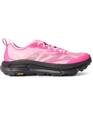 Hoka One One Mafate Speed Trail Running Shoes - Pink