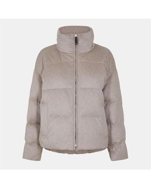 Max Mara Cube Destino Short Puffer Jacket - Grey