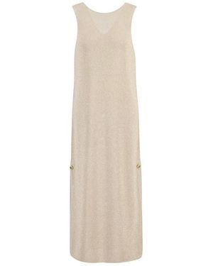 Barbour Knitted Jumper Dress - Natural