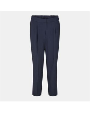 BOSS Talosa Straight Leg Trousers - Blue