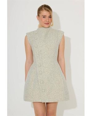 Odd Muse Mini Dress - Grey