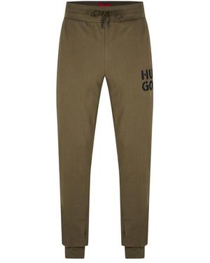 HUGO Spraylogo Pant 10262201 01 - Green