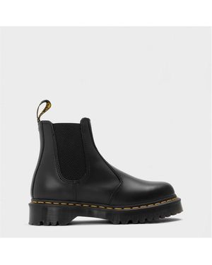 Dr. Martens Nala Crystal-embellished Logo Satin Heeled Sandals - Black