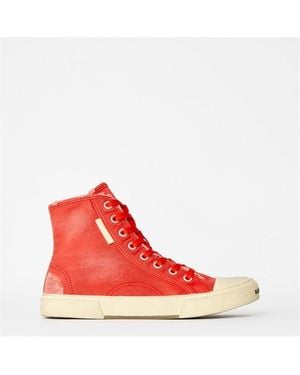 Balenciaga Paris High Tops - Red