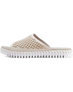 Ilse Jacobsen Ij Slide Sandal - Natural