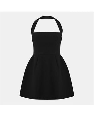 Odd Muse Structured Mini Dress - Blue