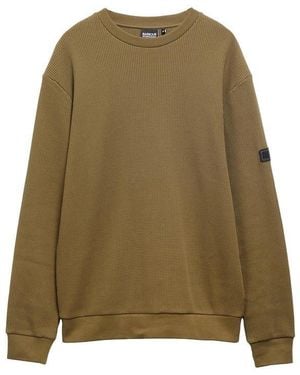 Barbour Curve Crew Sweatshirt - Green