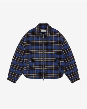 Cole Buxton Cole Flannel Overshi - Blue