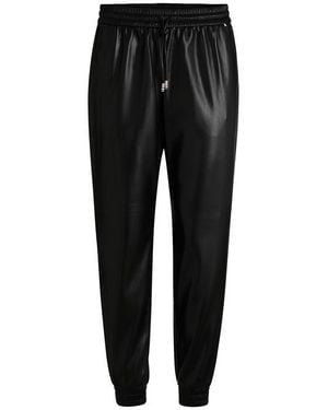 BOSS Tafeja Straight Leg Trousers - Black