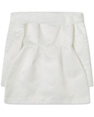 Odd Muse Odd Mus Satin Bardot T - White