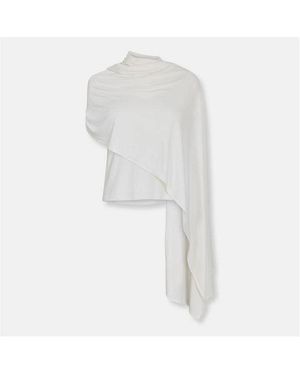 Magda Butrym Wrap Top - White