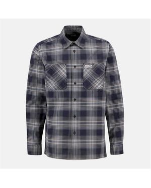 Barbour Hall Check Long-Sleeved Shirt - Blue