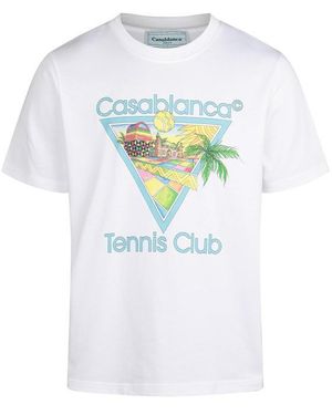CASABLANCA Casa Afro Cubism Ten - White
