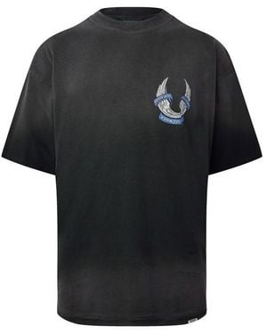 REPRESENT X BELSTAFF Oversized Fit T-Shirt - Black