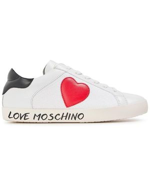 Moschino Low-Top Trainers - White