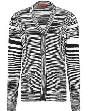 Missoni Striped Cardigan - Grey
