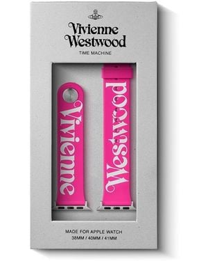【Vivienne Westwood】Apple Watch ストラップ/BLACK Vivienne Westwood Black Silicone Apple Watch Strap | 0146229