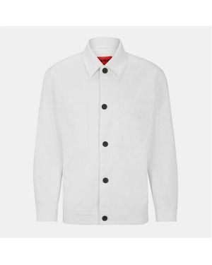 HUGO Tommy Jeans Original Stretch Shirt - White