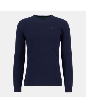 Barbour Essential Crew Neck Sweatshirt - Blue