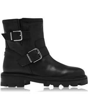 Jimmy Choo Youth Ii Biker Boots - Black