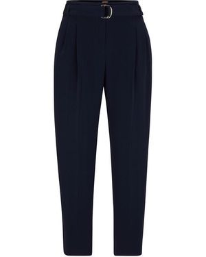 BOSS Tapia Pleated Trousers - Blue