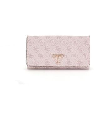 Guess Noelle 4G Logo Clutch - Pink