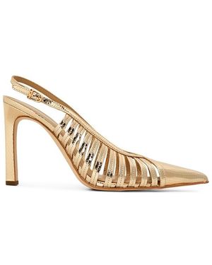 MICHAEL Michael Kors Adriana 105 Slingbacks - Metallic