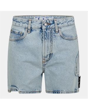 Off-White c/o Virgil Abloh Off Meteor Short - Blue