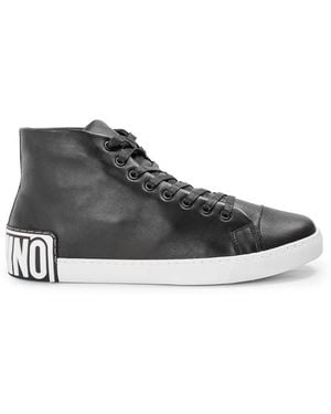 Moschino Court Trainers - Grey